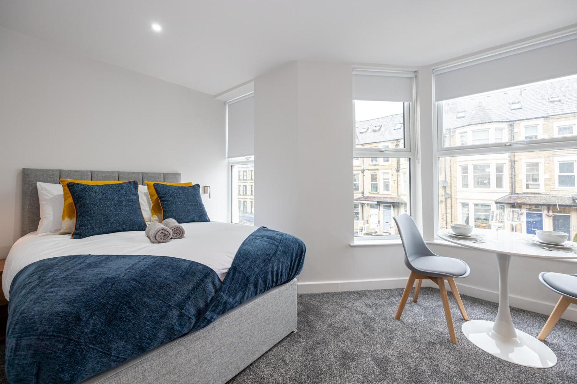 Morecambe Bay Studio Flats Free Parking Beach Front Bagian luar foto
